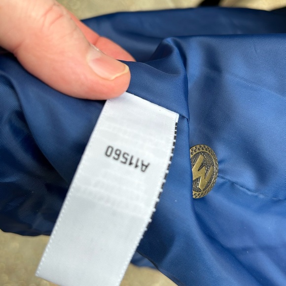 Vintage Bob Mackie Wearable Art Fleece Jacket 3X Royal Blue Floral Embroidered - Picture 12 of 14